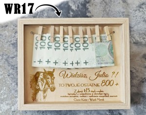 Grawer w ramce na 18 urodziny - ostatnie 800 +  WR17