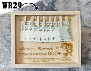 Grawer w ramce na 18 urodziny - ostatnie 800 +  WR29