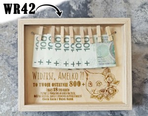 Grawer w ramce na 18 urodziny - ostatnie 800 +  WR42