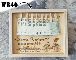 Grawer w ramce na 18 urodziny - ostatnie 800 +  WR46