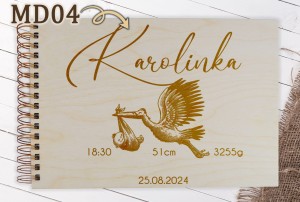 Album z metryczką MD4