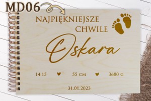 Album z metryczką MD6