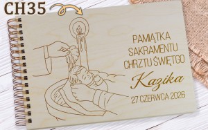 Album na Chrzest Święty CH35