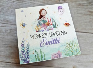 Drewniane  pudełeczko na Roczek - wzór 27