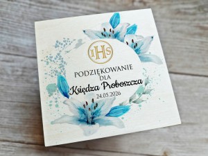 Drewniane  podziękowanie dla Księdza, Katechetki - WZÓR 7
