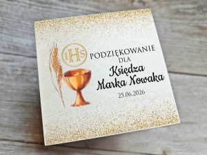 Drewniane  podziękowanie dla Księdza, Katechetki - WZÓR 8