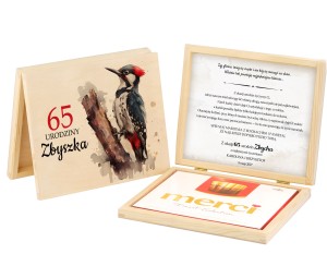 Pudełeczko urodzinowe na merci - WZÓR 20