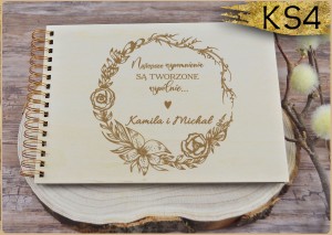 Album- Księga Gości, Wpisów -KS4