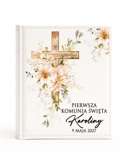 Album szyty KOMUNIJNY - wzór NK1