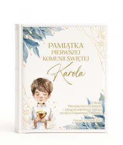 Album szyty KOMUNIJNY - wzór NK14