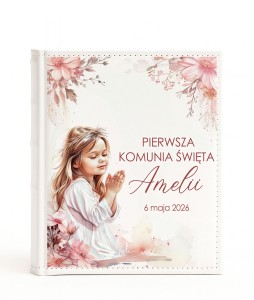 Album szyty KOMUNIJNY - wzór NK17