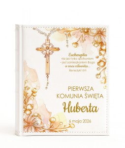 Album szyty KOMUNIJNY - wzór NK18