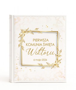 Album szyty KOMUNIJNY - wzór NK20