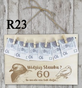 Grawer na sznurku R23