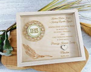 Podziękowanie na Pierwszą Komunię PK6