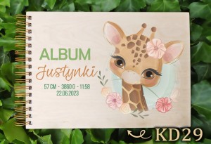 Album z metryczką z NADRUKIEM - KD29