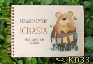 Album z metryczką z NADRUKIEM - KD33