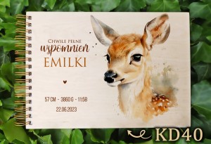 Album z metryczką z NADRUKIEM - KD40