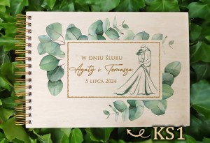 Album ślubny z NADRUKIEM - KS1