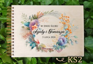Album ślubny z NADRUKIEM - KS2