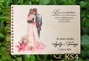 Album ślubny z NADRUKIEM - KS4