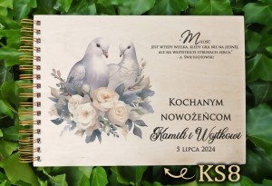 Album ślubny z NADRUKIEM - KS8