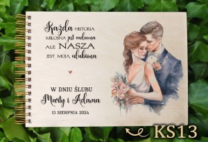 Album ślubny z NADRUKIEM - KS13