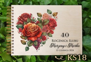 Album ślubny z NADRUKIEM - KS18