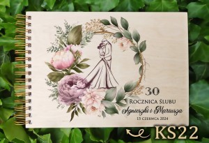 Album ślubny z NADRUKIEM - KS22