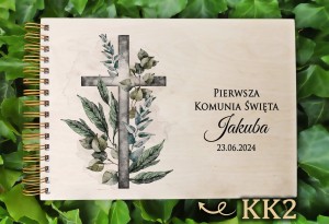 Album komunijny z NADRUKIEM - KK2