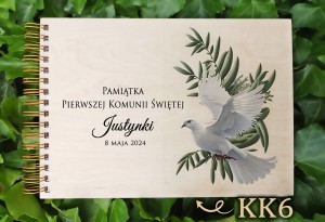 Album komunijny z NADRUKIEM - KK6