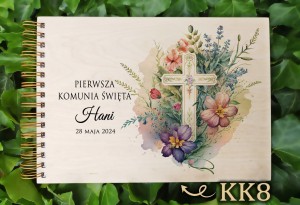 Album komunijny z NADRUKIEM - KK8