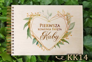 Album komunijny z NADRUKIEM - KK14