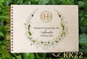 Album komunijny z NADRUKIEM - KK22