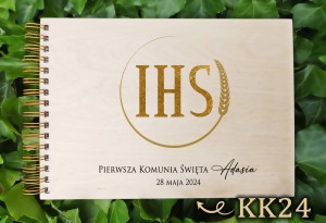 Album komunijny z NADRUKIEM - KK24