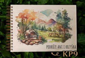 Album wakacyjny, podróżniczy z NADRUKIEM - KP9