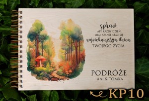 Album wakacyjny, podróżniczy z NADRUKIEM - KP10