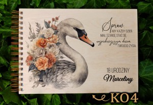 Album urodzinowy, 18-stka - z NADRUKIEM - KO4