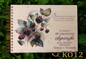 Album urodzinowy, 18-stka - z NADRUKIEM - KO12