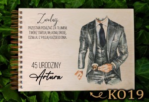 Album urodzinowy, 18-stka - z NADRUKIEM - KO19