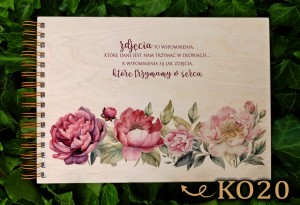 Album urodzinowy, 18-stka - z NADRUKIEM - KO20
