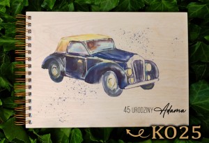 Album urodzinowy, 18-stka - z NADRUKIEM - KO25