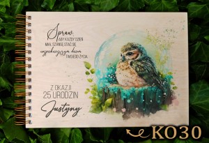 Album urodzinowy, 18-stka - z NADRUKIEM - KO30