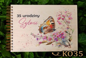 Album urodzinowy, 18-stka - z NADRUKIEM - KO35