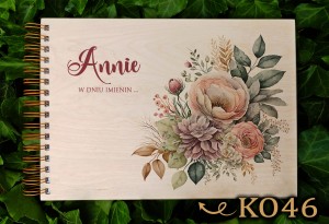 Album urodzinowy, 18-stka - z NADRUKIEM - KO46