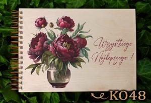 Album urodzinowy, 18-stka - z NADRUKIEM - KO48