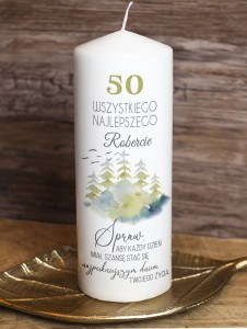Świeca urodzinowa - WZÓR 21