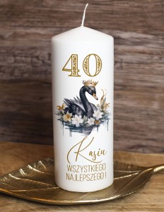Świeca urodzinowa - WZÓR 47