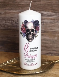 Świeca urodzinowa - WZÓR 50