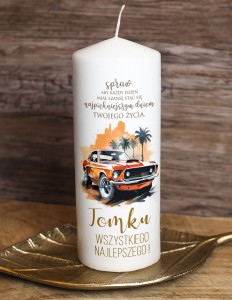 Świeca urodzinowa - WZÓR 56